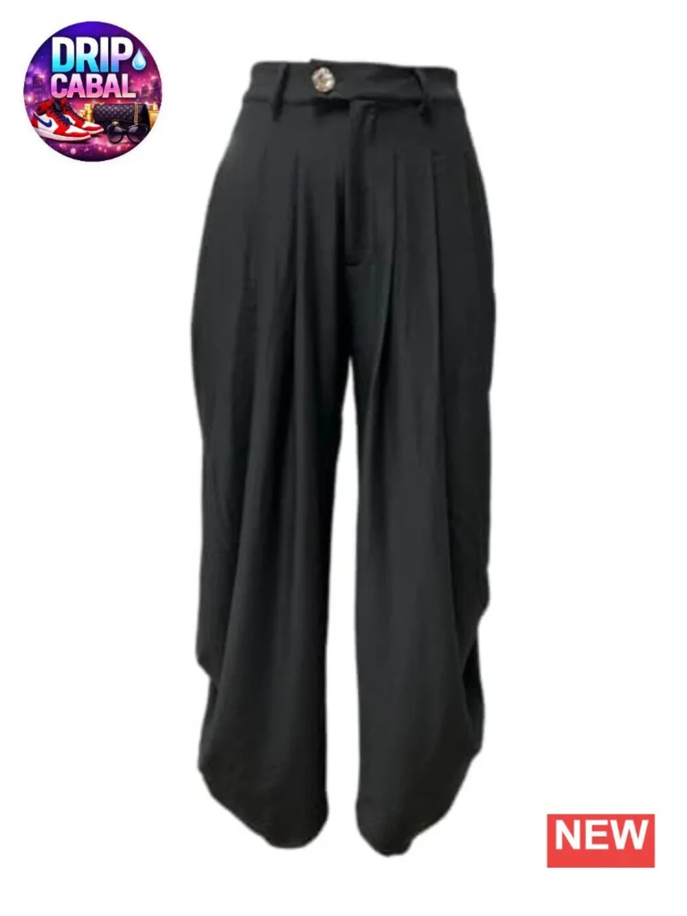 Wide Leg High Waisted Pleated Palazzo Dress Pants for Women Casual Business